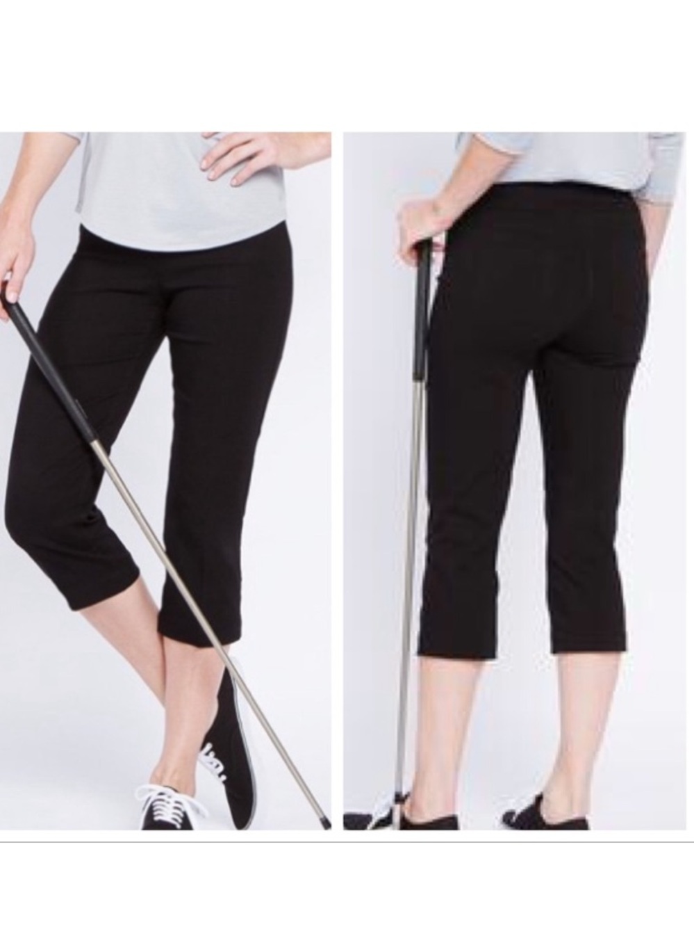 Bette & Court Golf Swing Performance Capris Pants